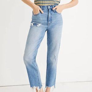 Madewell Classic Straight Distressed Jeans - 29